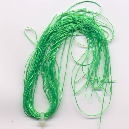 Filo elastico piatto verde