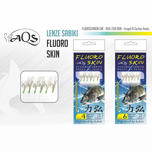 Lenza Sabiki Fluoro Skin PTECA4