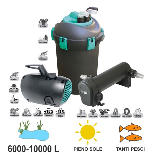 Filtro Laghetto Prexo System 30-4500-18W